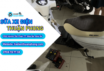 Sửa xe đạp điện chuyên nghiệp khu vực Quận 7, Nhà Bè, Quận 4