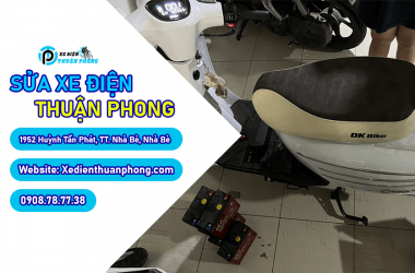 Sửa xe đạp điện chuyên nghiệp khu vực Quận 7, Nhà Bè, Quận 4