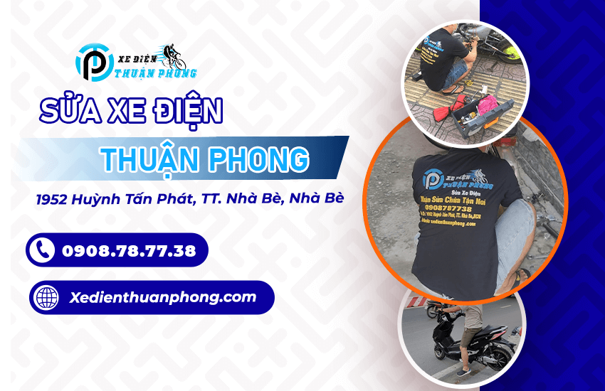 Dịch vụ sửa xe điện tại nhà uy tín 