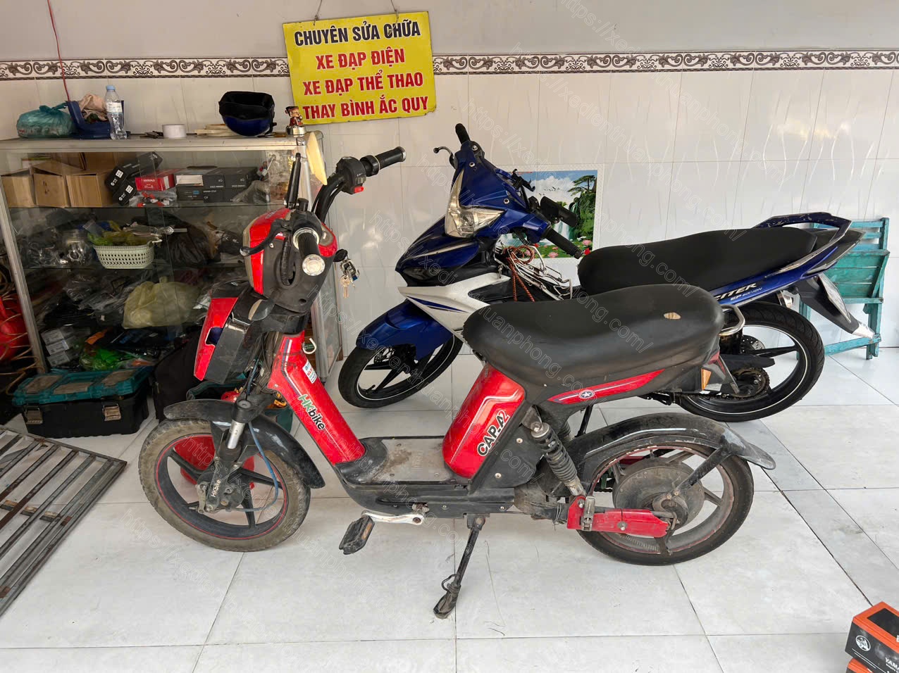 Sửa xe đạp điện tại nhà Quận 7 mang lại sự yên tâm cho khách hàng mỗi khi xe gặp sự cố.